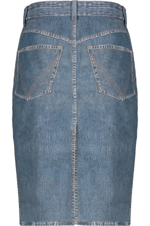 Sale for Women Bottega Veneta Printed Midi Skirt