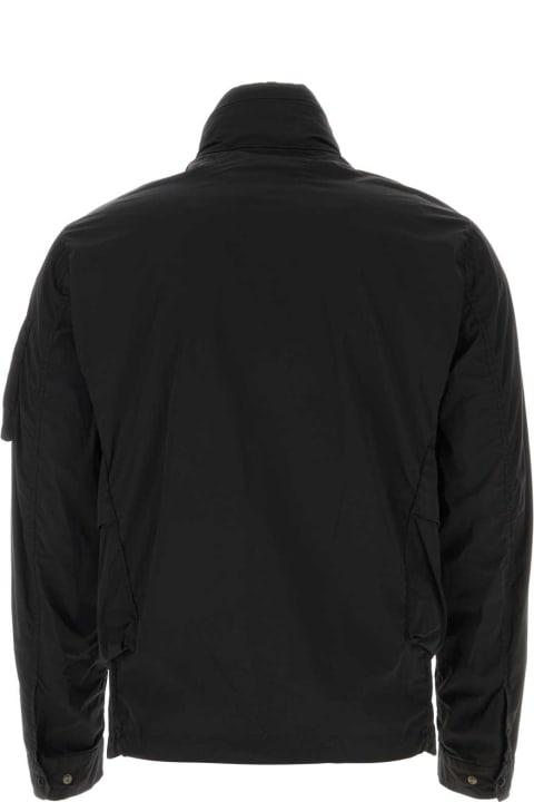 C.P. Company Clothing for Men C.P. Company Black Stretch Nylon Jacket