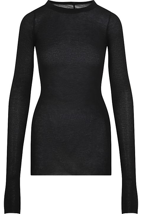 Rick Owens Sale for Women Rick Owens Rib Ls T Top