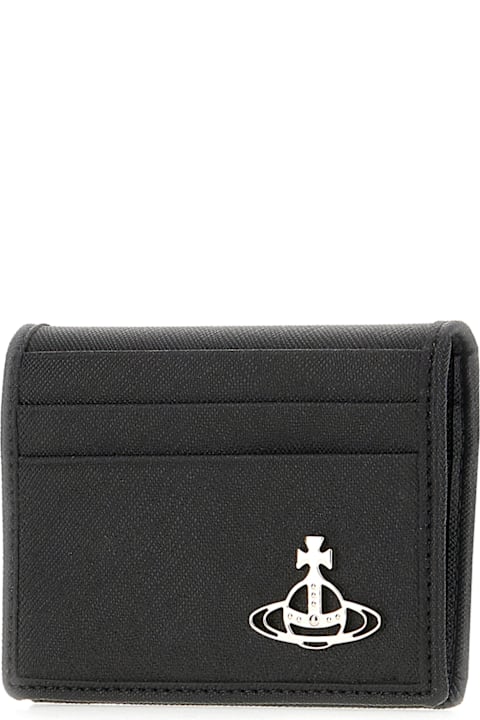 Vivienne Westwood for Women Vivienne Westwood Black Synthetic Leather Wallet