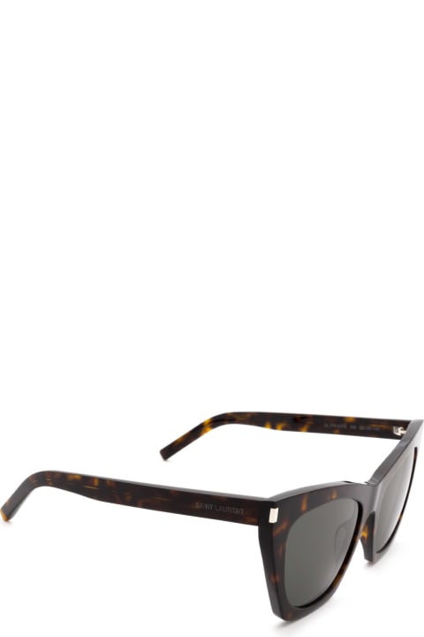 Accessories for Women Saint Laurent Eyewear Sl 214 Havana Sunglasses