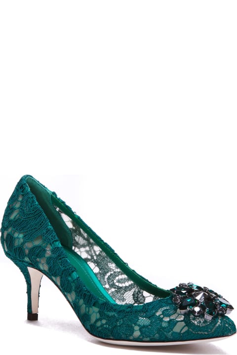 Dolce & Gabbana High-Heeled Shoes for Women Dolce & Gabbana Taormina Lace Pump