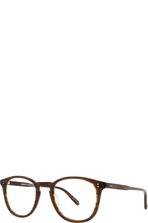 Garrett Leight Eyewear for Men Garrett Leight Kinney Matte Brandy Tort Glasses