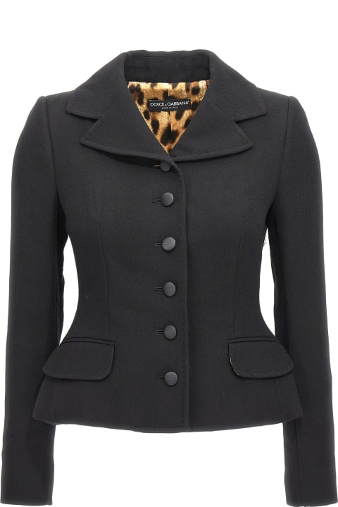 Dolce & Gabbana Coats & Jackets for Women Dolce & Gabbana Blazer Jacket