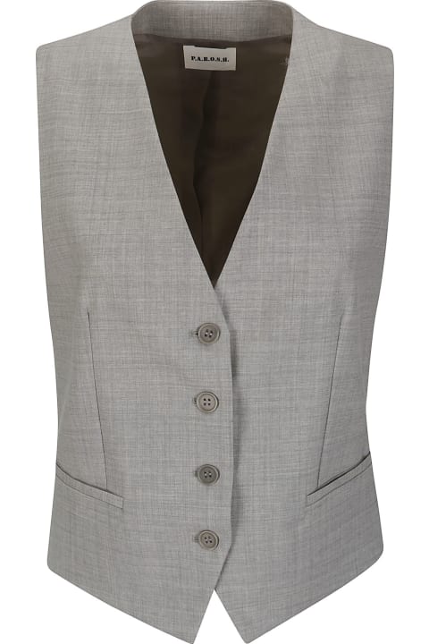 Parosh Coats & Jackets for Women Parosh Elegant Women's Vest