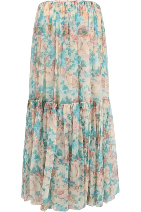 Chloé Skirts for Women Chloé Long Floral Skirt