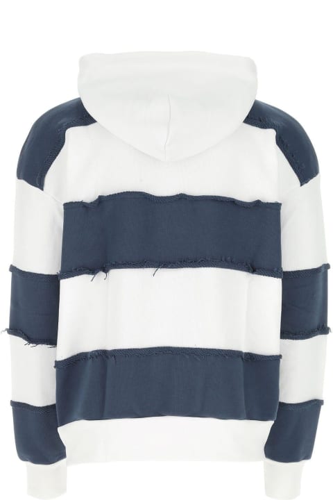 Two-tone Cotton Oversize Sweatshirt