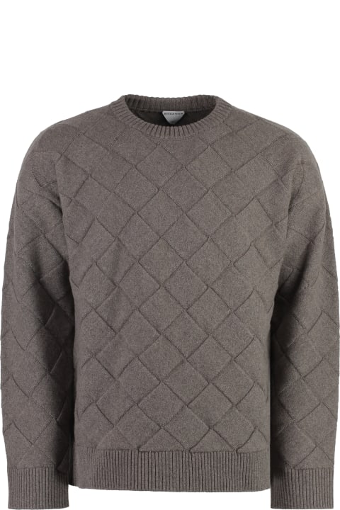 Sweaters for Men Bottega Veneta Wool Crew-neck