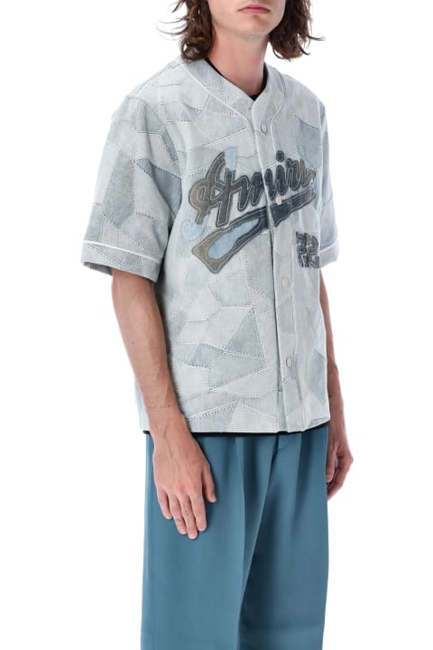 Patchwork Baseball Shirt