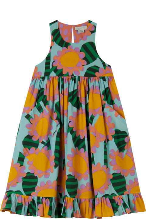 Stella McCartney Kids Stella McCartney Kids Graphic Flower Sleeveless Dress