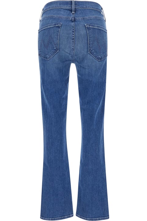 Mother Jeans for Women Mother 'dazzler' Light Blue Mid-waist Five-pocket Jeans In Cotton Blend Denim Woman