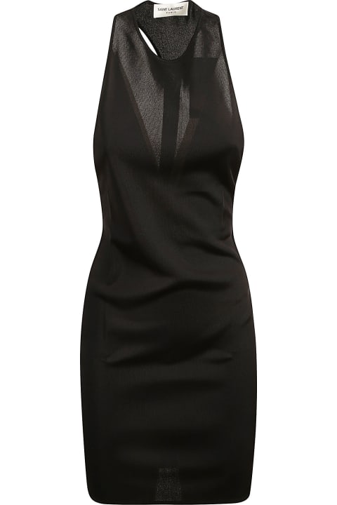 Saint Laurent Dresses for Women Saint Laurent Short-length Sleeveless Dress