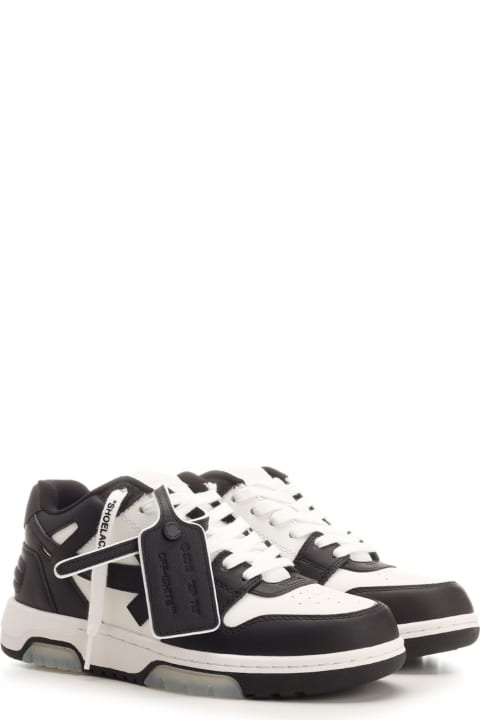 Homeware Off-White White/black 'out Of Office' Sneakers