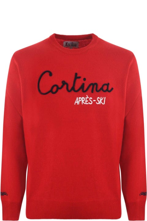 MC2 Saint Barth Men MC2 Saint Barth Cortina Apès-ski Crewneck Long-sleeved Jumper