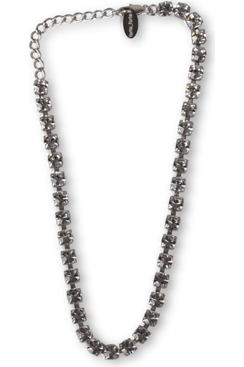 Fashion for Women Forte_Forte Crystal Embellished Necklace