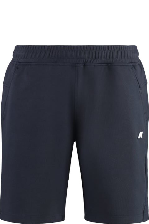 K-Way Pants for Men K-Way Keny Cotton Bermuda Shorts
