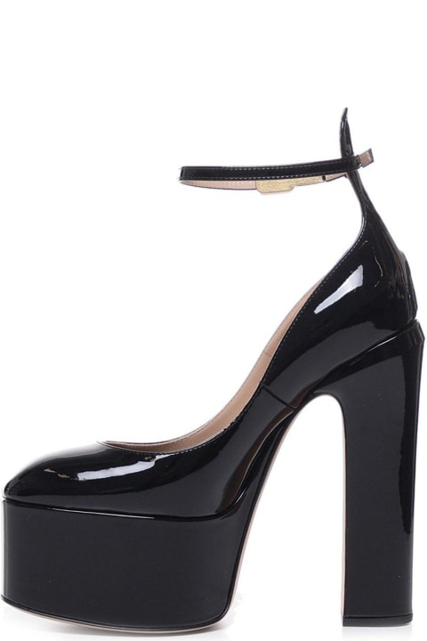 High-Heeled Shoes for Women Valentino Garavani Valentino Tan-go Round Toe Platform Pumps