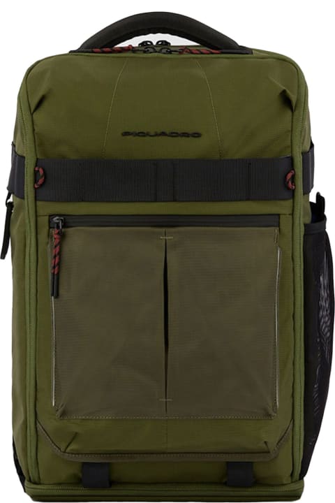 Backpacks for Men Piquadro Backpack Arne Green