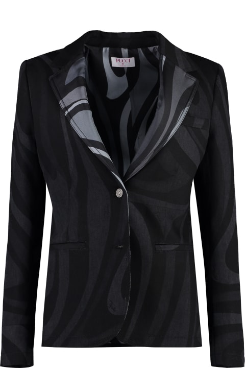 Pucci Coats & Jackets for Women Pucci Single-breasted Two-button Blazer