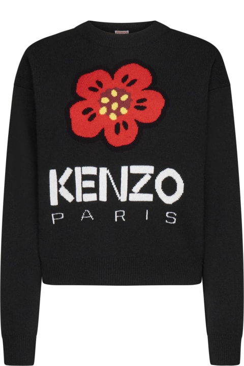 Kenzo Fleeces & Tracksuits for Women Kenzo Boke Flower Crew Neck Sweater