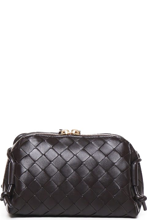 【banchoukanchigai 】BOTTEGA VENETA Bottega Veneta Intrecciato Concert Crossbody Bag | italist
