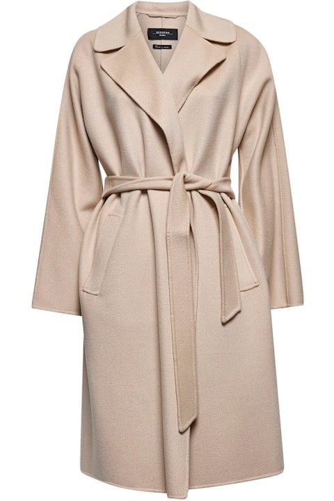 Weekend Max Mara for Women Weekend Max Mara Civada Tied-waist Coat