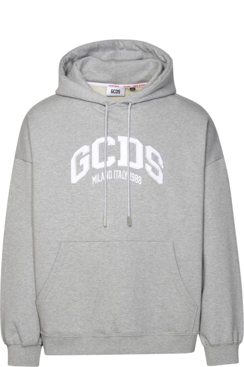 Fashion for Women GCDS Gray Cotton Sweatshirt