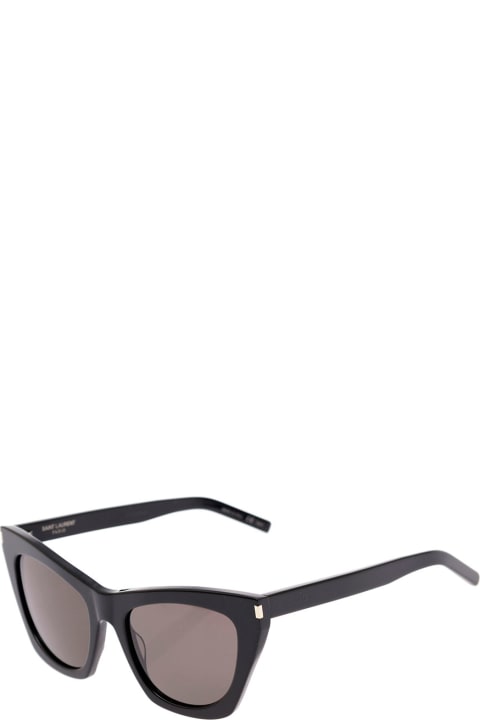 Saint Laurent Eyewear for Women Saint Laurent Black New Wave Sl 214 Kate Sunglasses Woman Saint Laurent