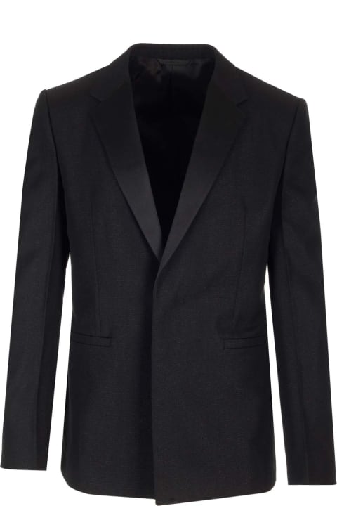 Givenchy Clothing for Men Givenchy Black Wool Jacket