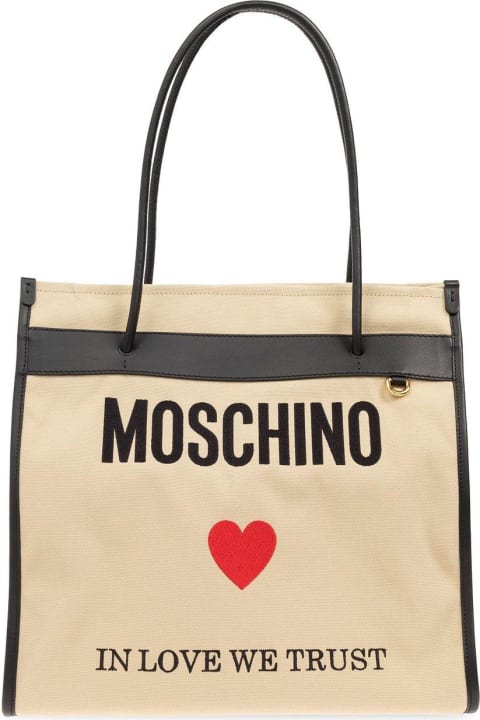 Moschino for Women Moschino Open-top Shopper Bag