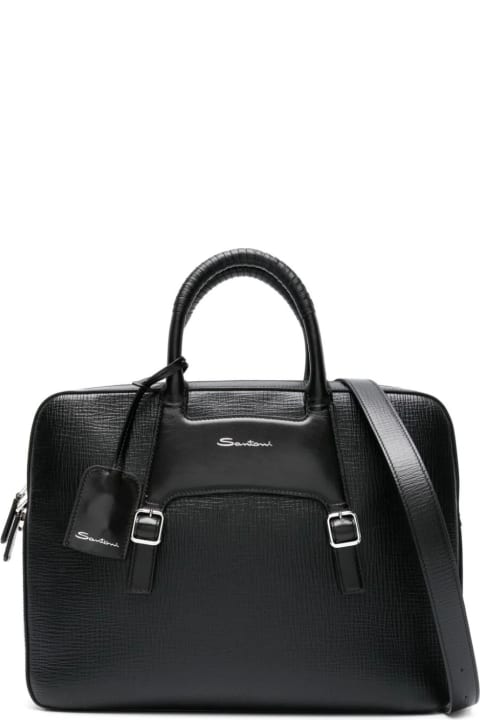Luggage for Men Santoni Briefcase