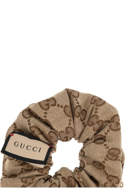 Gucci Hair Accessories for Women Gucci Gucci Monogrammed Scrunchie