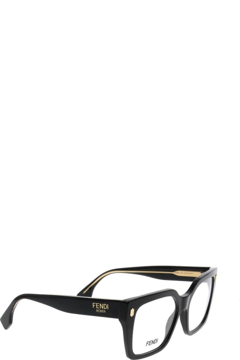 メンズ Fendi Eyewearのアイウェア Fendi Eyewear Square Frame Glasses