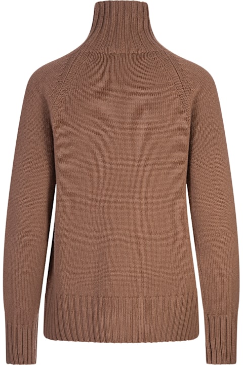 'S Max Mara Clothing for Women 'S Max Mara Camel Mantova Turtleneck Sweater