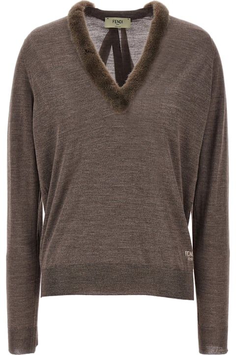 Sale for Women Fendi Mink Sweater