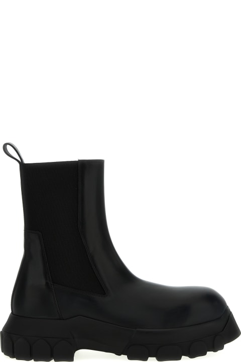 Shoes for Men Rick Owens 'beatle Bozo Tractor' Ankle Boots