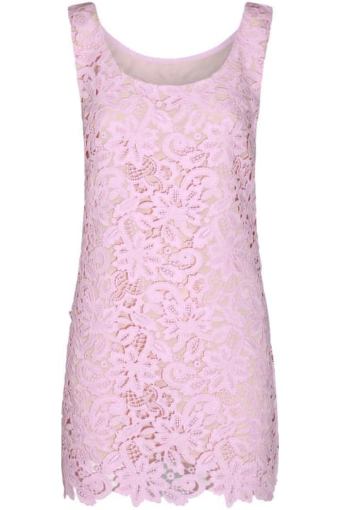 Homeware self-portrait Floral Lace Mini Dress