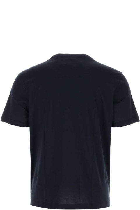 Fashion for Men Brioni Midnight Blue Cotton T-shirt