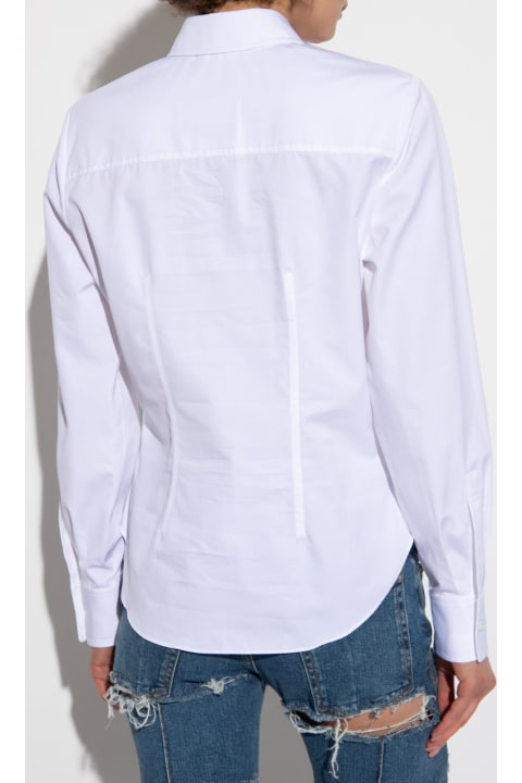 Alexander McQueen Topwear for Women Alexander McQueen Zip Pocket Long-sleeved Shirt