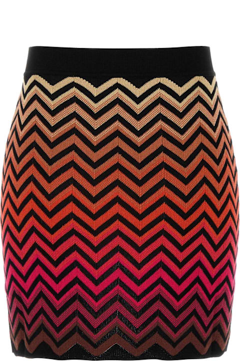 Missoni Skirts for Women Missoni Embroidered Cotton Blend Mini Skirt