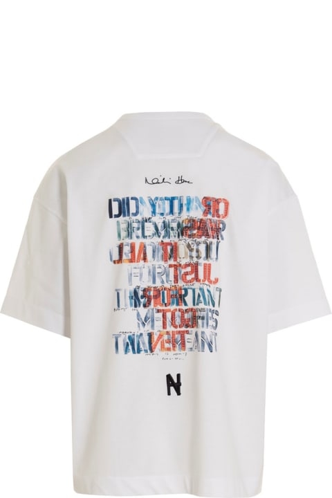 Embroidery Print T-shirt