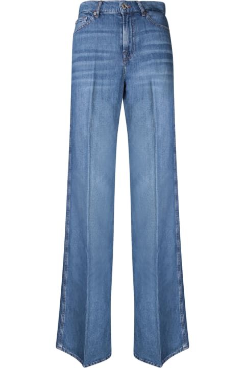 7 For All Mankind Jeans for Women 7 For All Mankind Lotta Amalfi Blue Jeans