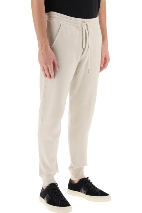 Fleeces & Tracksuits for Men Tom Ford Cotton Drawstring Sweatpants