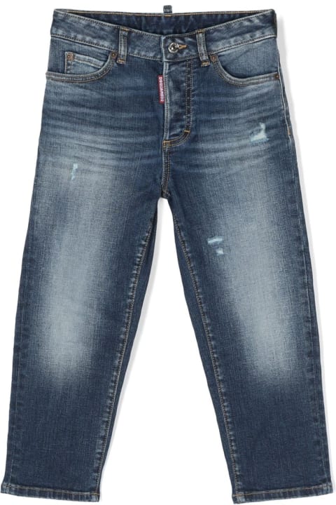 Dsquared2 Bottoms for Girls Dsquared2 D2p385f Boston Jean
