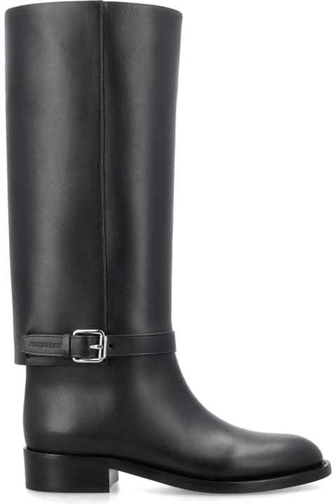Fashion for Women Burberry London Leather Horse Boots