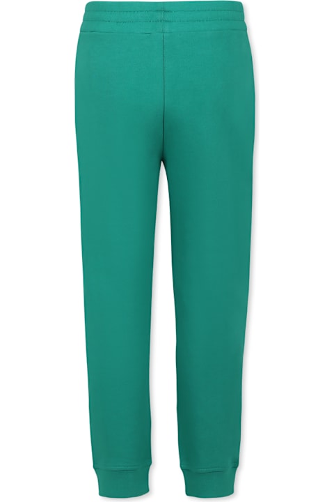 Homeware Stella McCartney Kids Green Trousers For Boy With Frogs