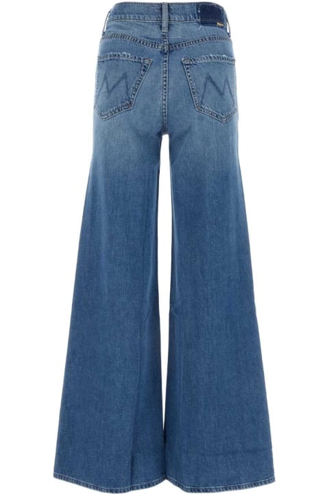 Mother Clothing for Women Mother Denim The Ditcher Roller Sneak Wide-leg Jeans