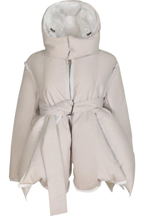 Sacai Fleeces & Tracksuits for Women Sacai Tie-waist Flared Hoodie