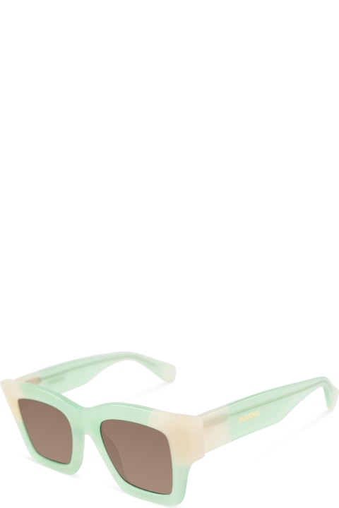 Jacquemus for Women Jacquemus Les Lunettes Baci - Light Green Sunglasses