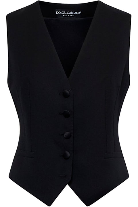 Dolce & Gabbana Womenのセール Dolce & Gabbana Single-breasted Vest